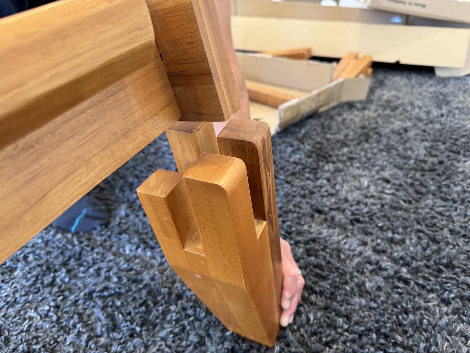 Luca Platform joinery construction